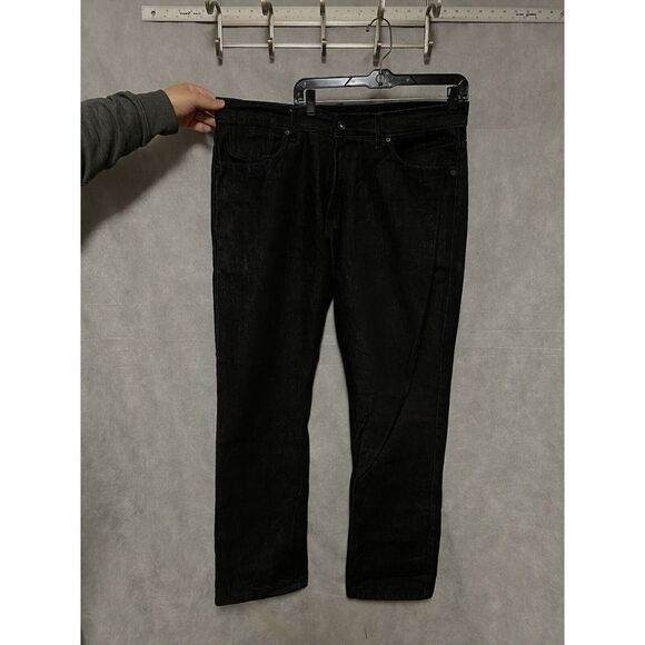 VTG Rocawear Jeans Men 38 X34 Black Denim‎ Hip Hop Streetwear Relaxed Baggy Y2K - Picture 1 of 10